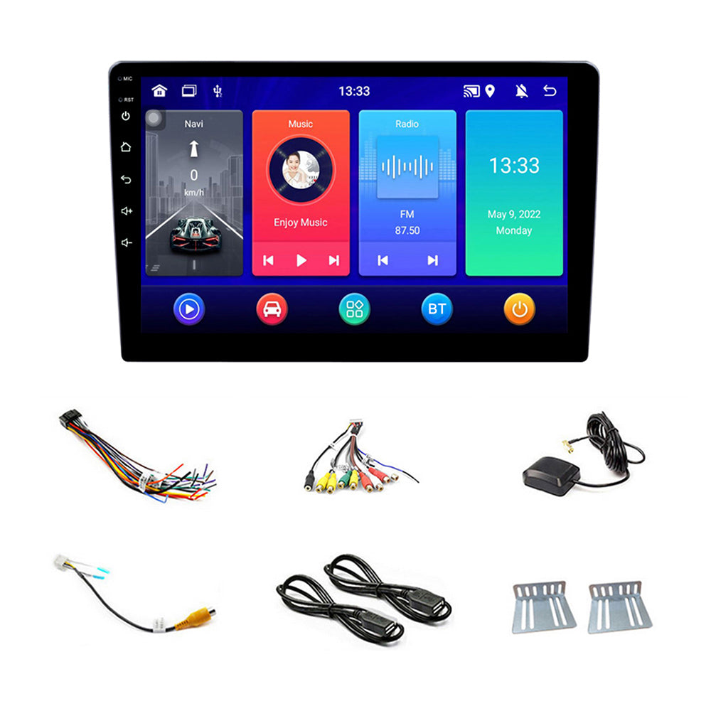 R-903A 9-inch Wireless Car Stereo with Carplay 1G+16GB Android 12 1080P Camera, GPS Navigation R-903A 9-inch Wireless Car Stereo with Carplay 1G+16GB Android 12 1080P Camera, GPS Navigation